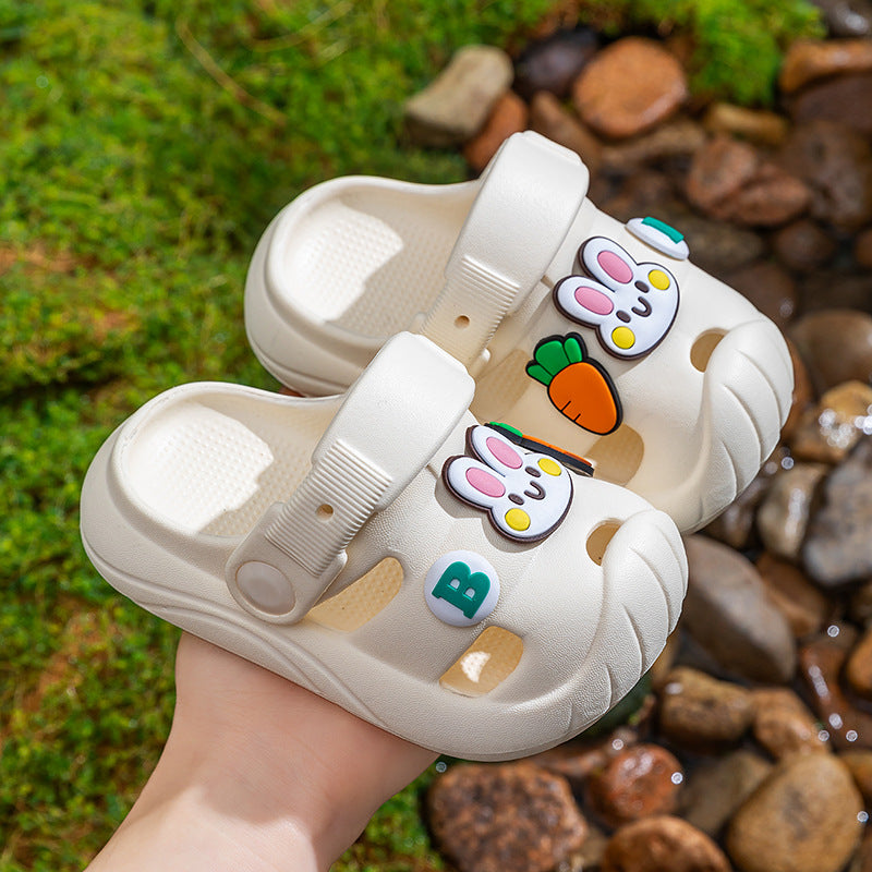 Boys and girls summer baby sandals infant kids clogs beach shoes