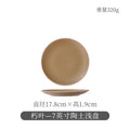 Decaying leaves— 7inch clay shallow plate