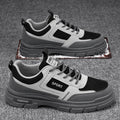 Men's winter breathable 2025 new trendy versatile casual skate shoes, men's low-top workwear leather martin boots