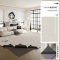 Machine washable carpet new arrival living room double layer detachable washable pure color sofa bedroom chenille for home floor mat