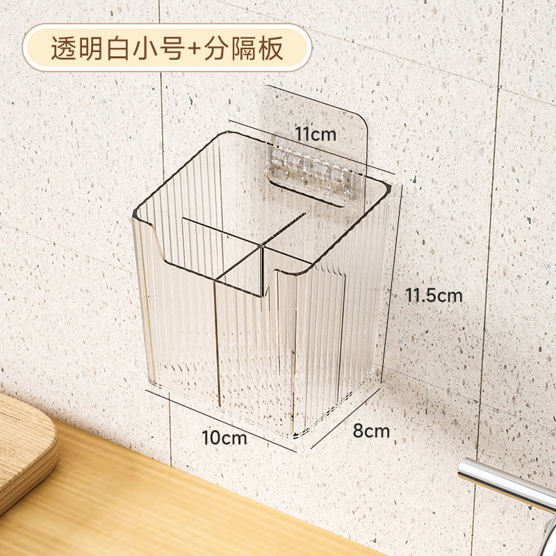 Kitchen onion, ginger and garlic storage basket, no punching wall hanging handy gadget, ginger and garlic basket, spice storage rack, storage box