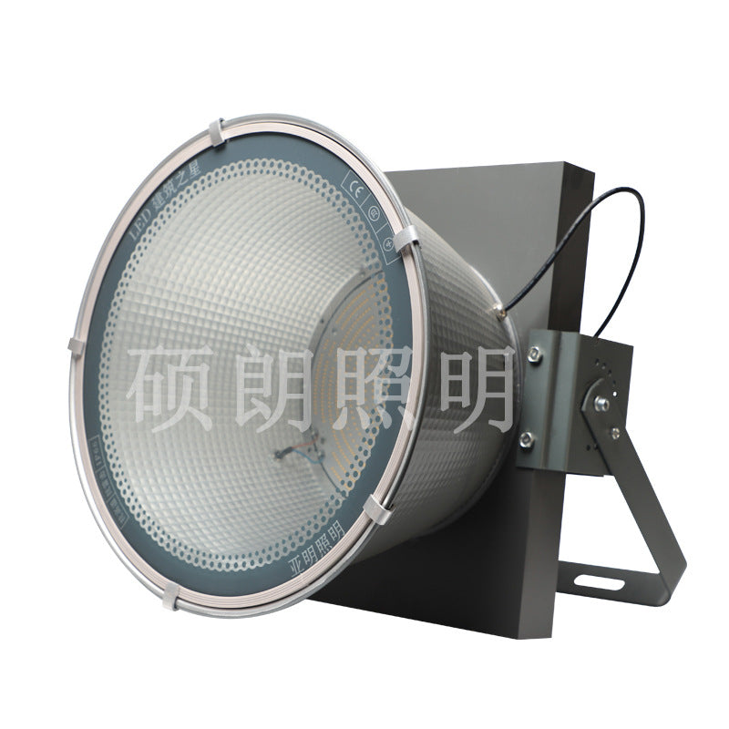 LED tower crane light high power outdoor waterproof construction site lighting projection light strong light remote searchlight construction star