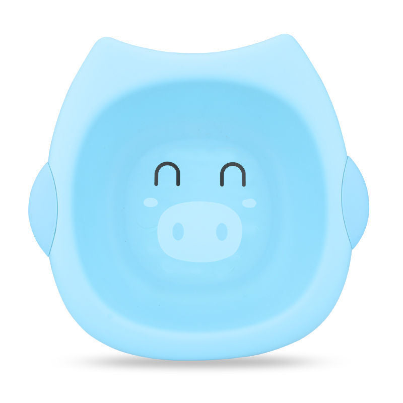 Wholesale thickened baby washbasin - household wash basin for babies and children - cartoon design, large size, suitable for washing vegetables