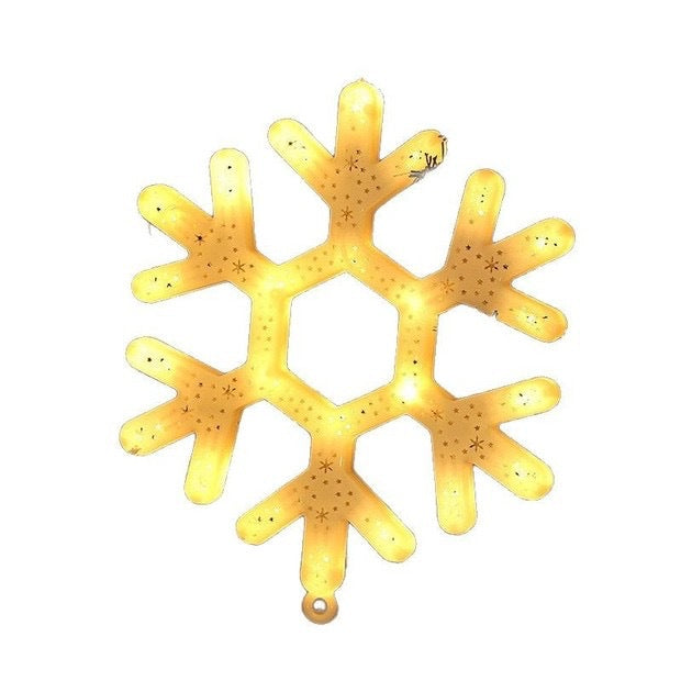 LED Christmas decoration, snowflake deer Christmas tree, old man lights flashing modeling lights, waterproof engineering lighting