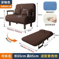 Folding sofa bed - space-saving, multi-functional bed for small apartments & balconies - convertible bed, extendable pull-out sofa bed with metal frame for living rooms