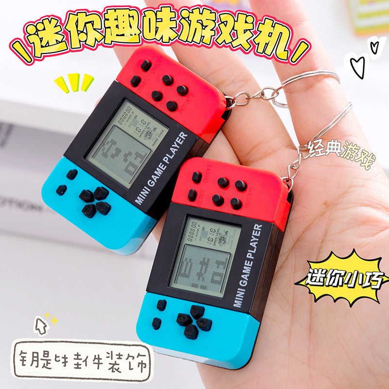tiktok kids' toys tetris game handheld retro nostalgic mini pocket game console