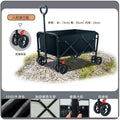 Outdoor camping cart folding camping cart for home grocery shopping express folding trolley convenient lightweight camping cart