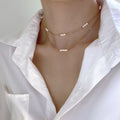 Fashionexportfashion cross necklaceelegant small cross pendant clavicle chain girls atmosphere jewelry necklace