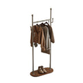 Casual clothes hanger italianaccessible luxury bedroom accessible luxury storage cream for home space floor-standing clothes coat rack shelf
