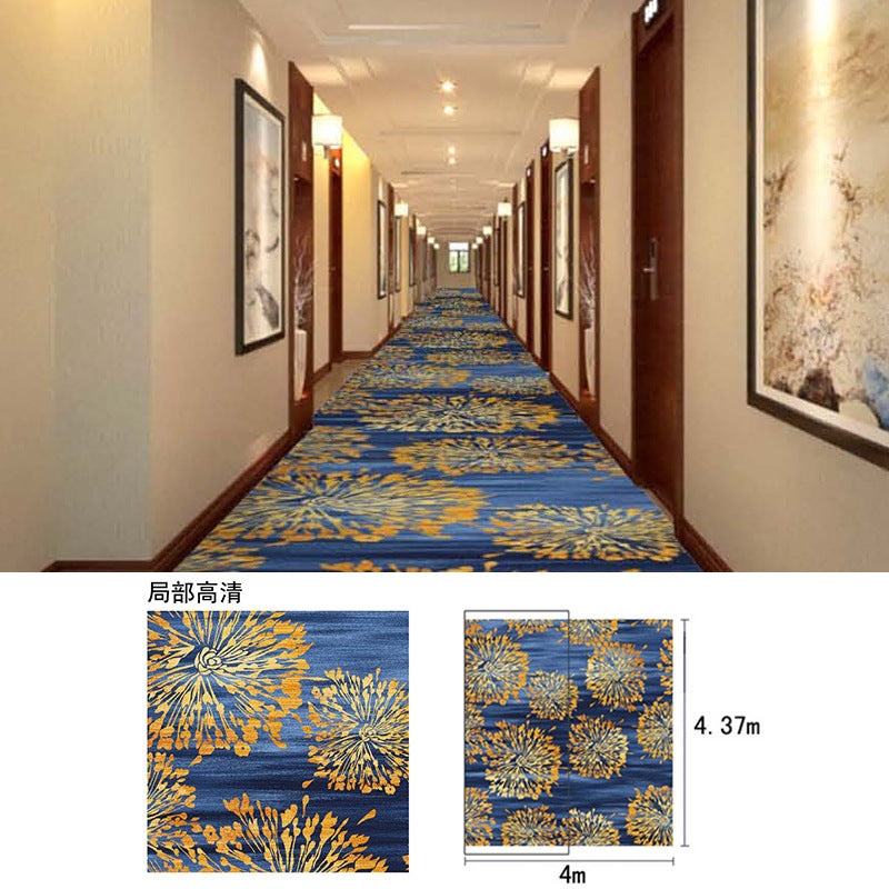 Haima 800g nylon carpet b1 hotel corridor banquet hall box club whole patchwork carpet carpet