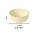 8inch bowl-yellow
