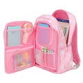 New rainbow minimalist refrigerator door backpack for elementary school students - lightweight schoolbag for girls, grades 1-6