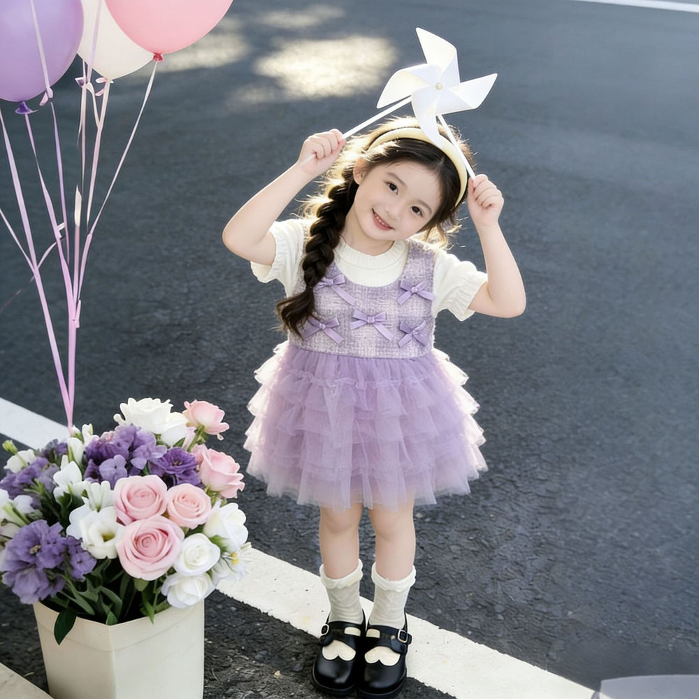 【dropshipping】 new summer collection: adorable summer dresses for baby girls - lightweight princess style for infants and toddlers