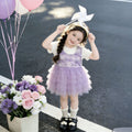 【dropshipping】 new summer collection: adorable summer dresses for baby girls - lightweight princess style for infants and toddlers