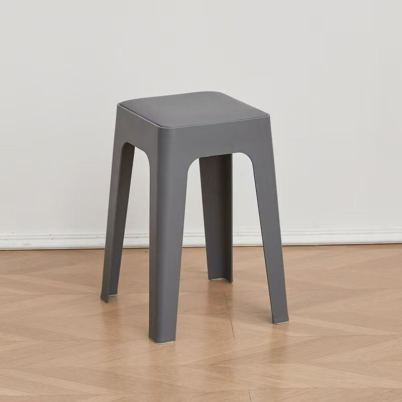 Comfortable restaurant soft-padded plastic stool, bench, fast food restaurant long-seat soft stool, new home use thickened plastic stool