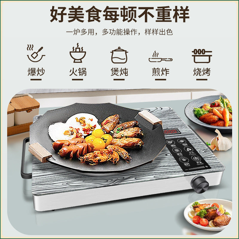 free shipping export high-power electric ceramic stove for home extra large firepower, no need to choose pots, cooking, porridge, barbecue stove
