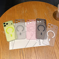 apple 17 pro max precision cut ice mist magnetic phone case, ultra-thin matte iphone 16 protective cover
