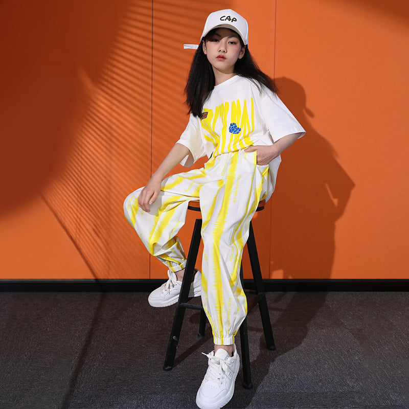 Girls' summer outfit set: trendy & stylish kids' clothing,  new arrivals, big kids' summer activewear