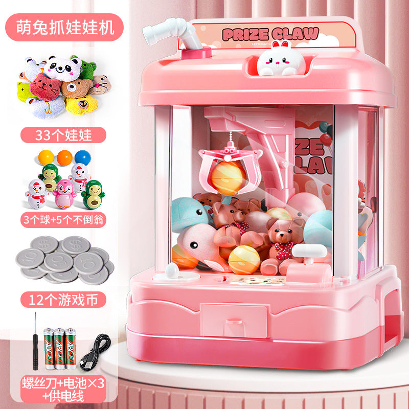 2023 new arrival coin-operated doll machine large kids toys mini clip doll small for home machine wholesale