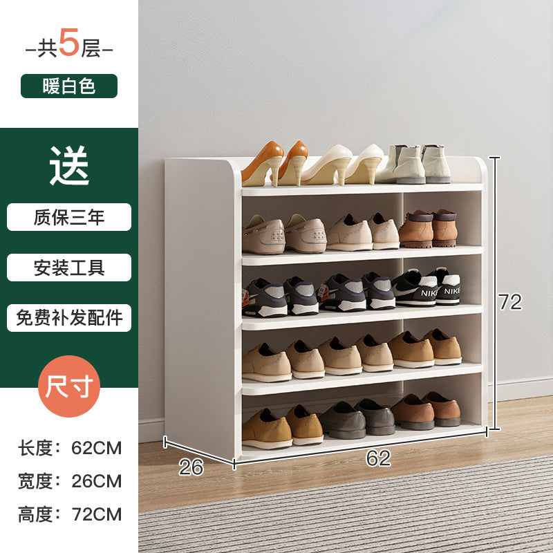 Shoe rack home door multi-layer small narrow simple storage artifact space saving 2025 new storage shoe cabinet