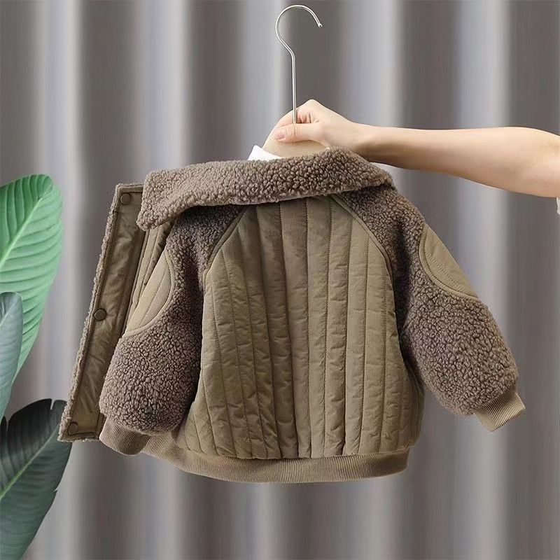 Boys' padded winter coat: stylish  new collection - trendy, quilted, and cool outerwear for kids