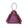 This year's popular women's bags: 2025 new korean-style fashionable studded, trendy, hand-held, crossbody, triangular small square bags