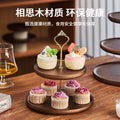 Dessert table display stand, new chinoiserie wedding cake tray, multi-layered afternoon tea snack stand, tea break table, pastry display