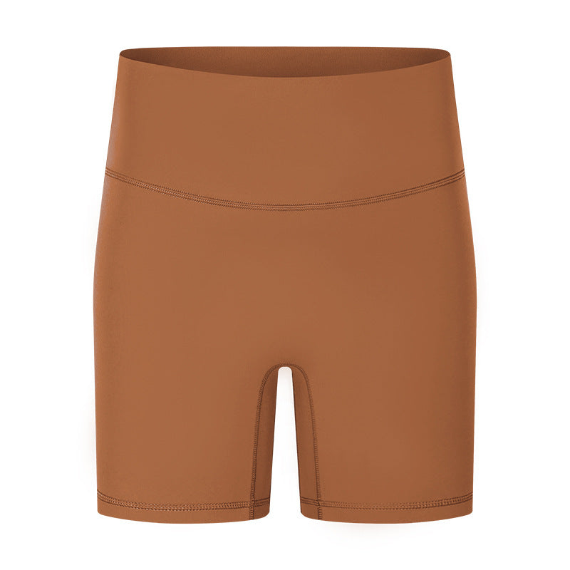 New arrival: seamless, barely-there yoga shorts - double-sided brushed, compression fit, workout & fitness capri leggings for women (model: dk067)
