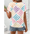 summer european and american cross-border trade style top - short sleeve summer