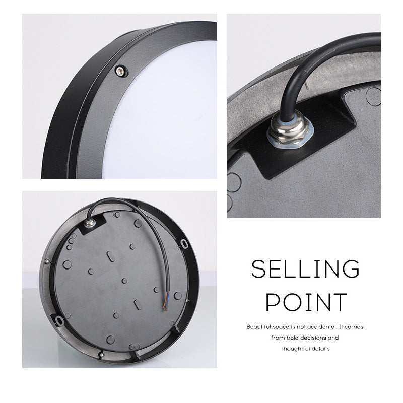 Three-proof ceiling light Simple outdoor waterproof and insect-proof balcony corridor Villa courtyard eaves Eaves Super bright ceiling light