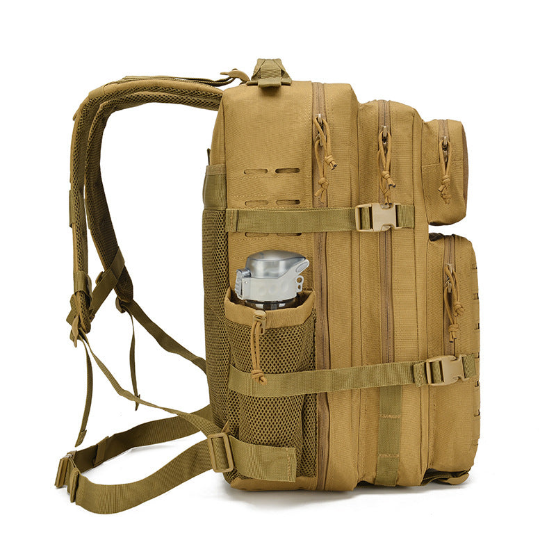 New Outdoor 3P Laser Tactical Backpack Men's Large Capacity Multifunctional Waterproof Backpack Camouflage Mountaineering Backpack