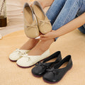Export spring & fallcasualk-stylepure colorcasualbows two-wear flats women's round toe flats women's shoes flatsflats