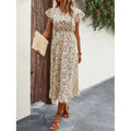 Shipped:  new summer collection - independent station cross-border e-commerce, comfortable & casual slim-fit dress, european & american style, perfect for vacation