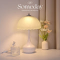 Table lamp bedroom bedside table lamp 2025 new light luxury classy modern french master bedroom romantic cream style night light