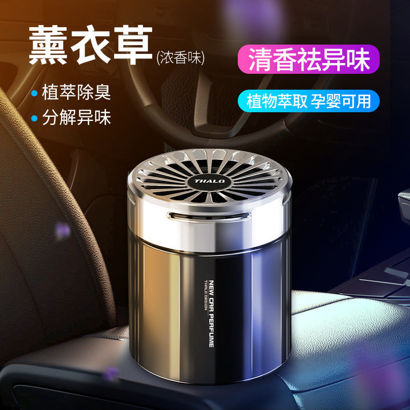 Car air freshener solid perfume - premium solid car fragrance for men - long-lasting, subtle scent
