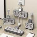 Multi-outlet power strip with usb ports, night light, and individual switches - ideal for office, dorm, and home use