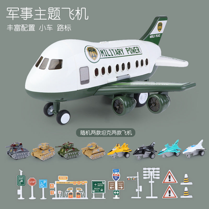 Kids' airplane toy model - popular, durable, transformable jumbo jet - ages 5-7 - perfect for boys and girls