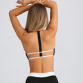New arrival sling yoga bra vest sports intimatessexy women's tops beautiful back fitness fashion hot girl running