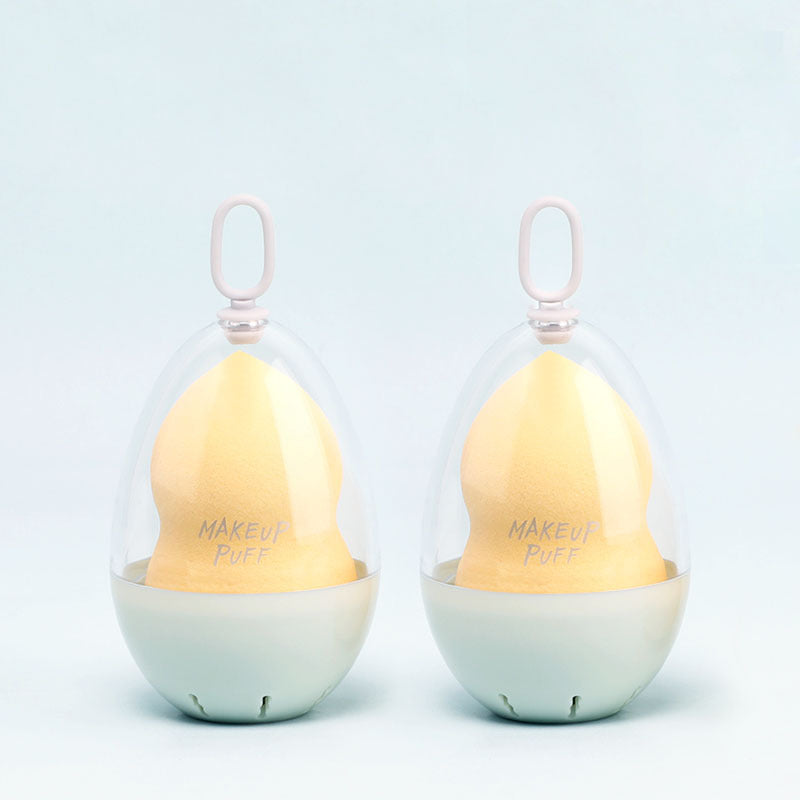 Keqi gourd powder puff processing personalized soaking in water large dry and wet dual-use beauty egg oem oem powder puff