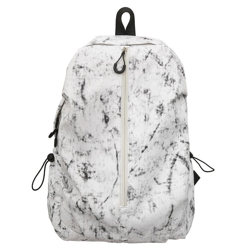 New casual backpack female college student travel schoolbag junior high school student fashion simple large capacity computer backpack