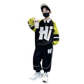Boys' fall outfit set: new  autumn/spring collection - hoodie & pants set for older boys - sporty, cool, and trendy for autumn