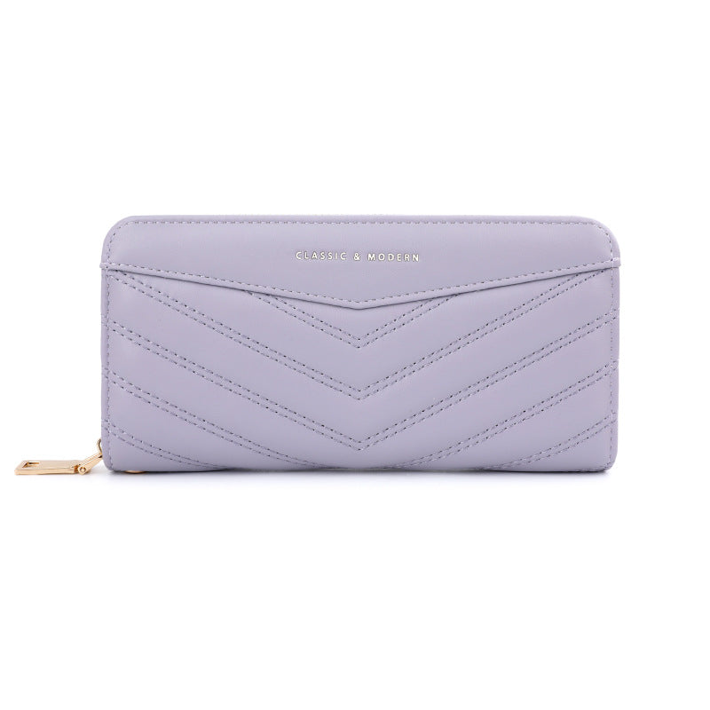 2024 Telian new fashion  clutch bag wholesale, large capacity embroidery thread women's wallet