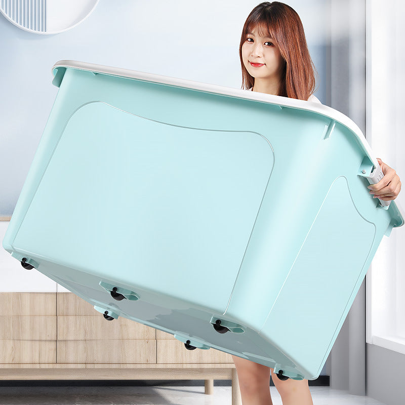 Household thickened storage box extra large toy storage clothes household large capacity finishing artifact box basket wholesale