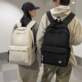 Men's college student fashionable minimalist large capacity backpack, women's high school student outdoor travel bag, laptop backpack