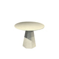 Microcement dining table - wabi-sabi style artistic dining table - waterproof, new minimalist design for cross-border e-commerce