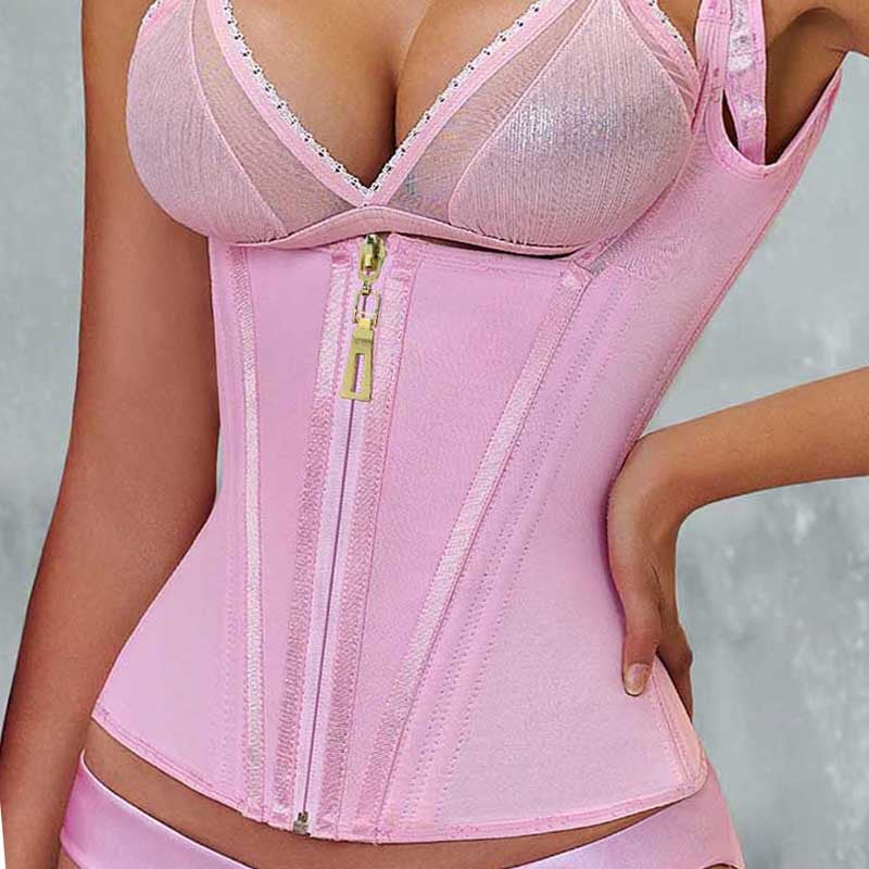 13-bone shaperwear fashion cross-border latex tight shaping waist tightening abdomen tightening waist sports body shaping vest for women