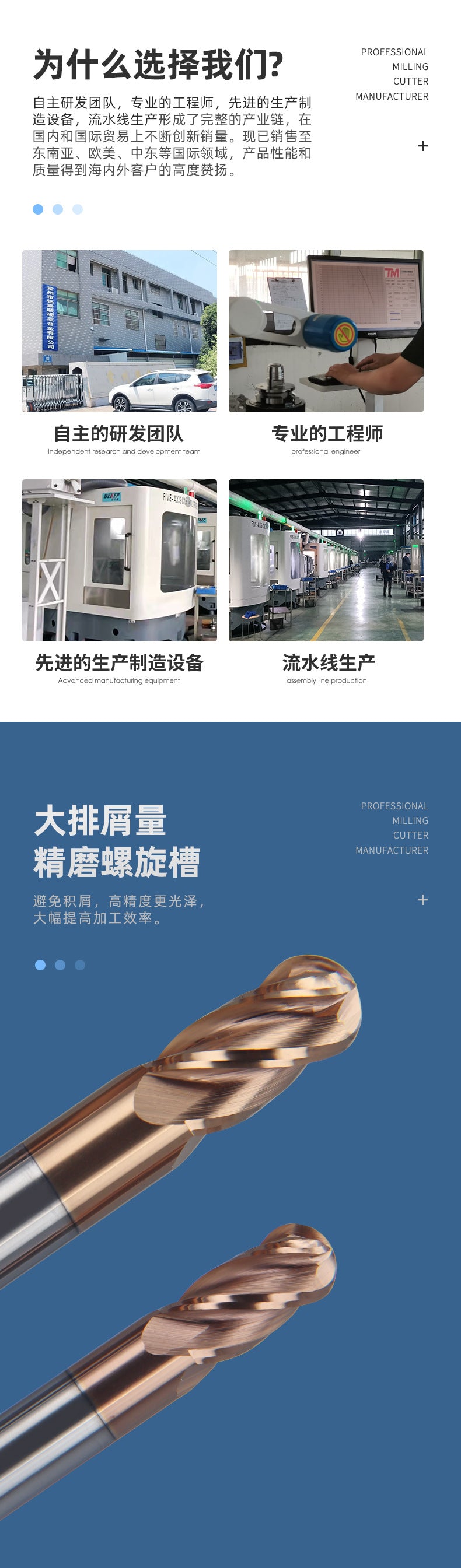 55 degree 4 edge ball cutter tungsten steel numerical control tool nano coating ball cutter ball end milling cutter four edge milling