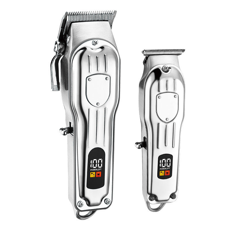 new arrival electric hairdresser, full metal body, lcd digital display, powerful power electric hair clipper, hair salon special hair