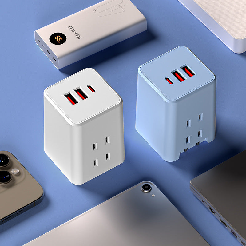 Two-hole socket converter american standard southeast asian power strip wireless multi-function 2-angle double two-pin plug power strip