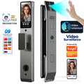 3d face recognition smart lock electric digital lock wishome biometric fingerprint smart door lock tuya app
